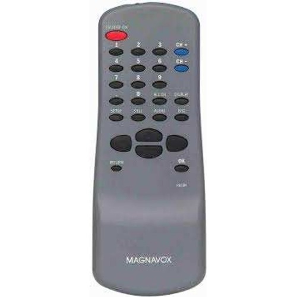 Magnavox NA384 TV Remote Control Genuine OEM Grey Replacement‎ Controller